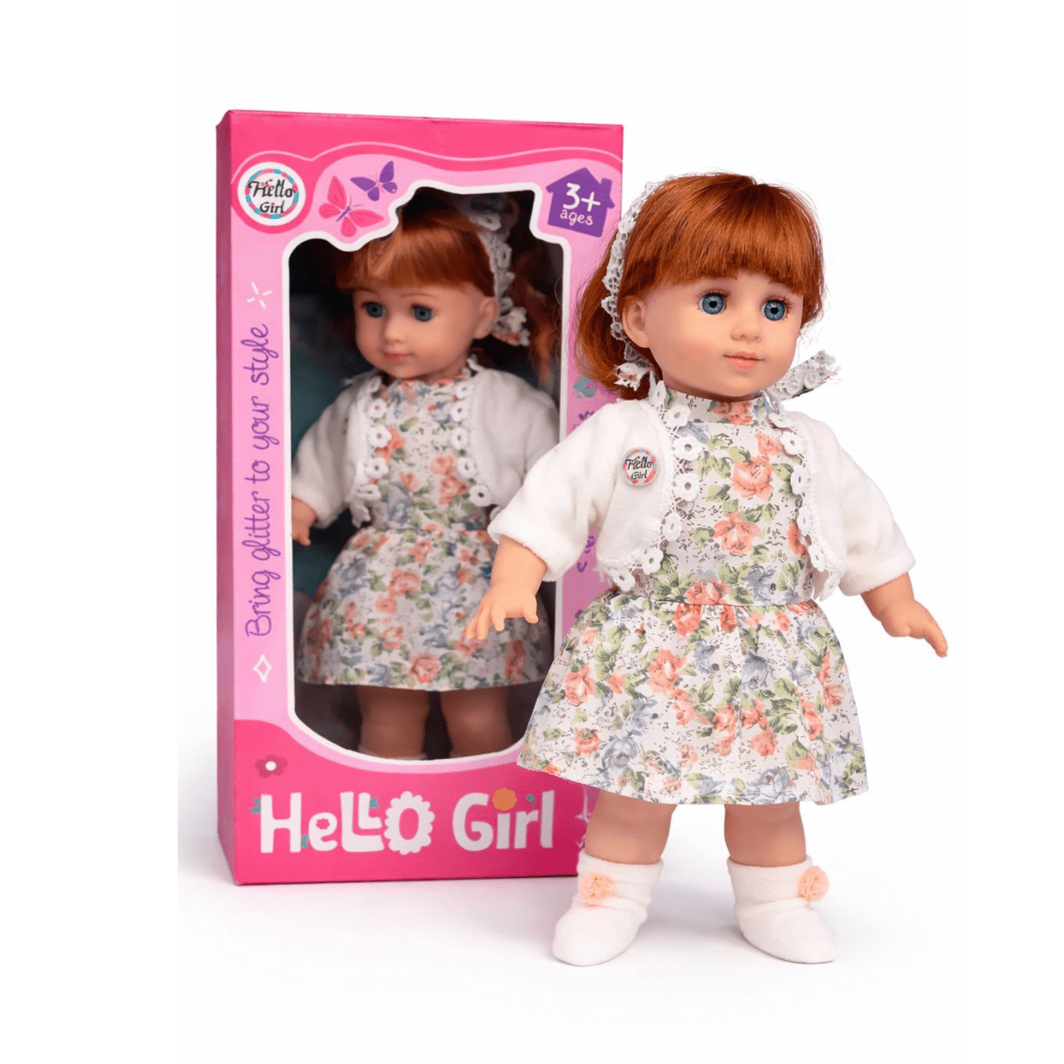 Hello Girl Silicone Doll 3+ - Nesh Kids Store