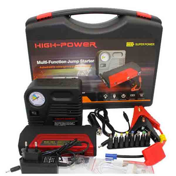 High-Power 50800mAh Portable Car Jump Starter & Air Compressor - Nesh Kids Store
