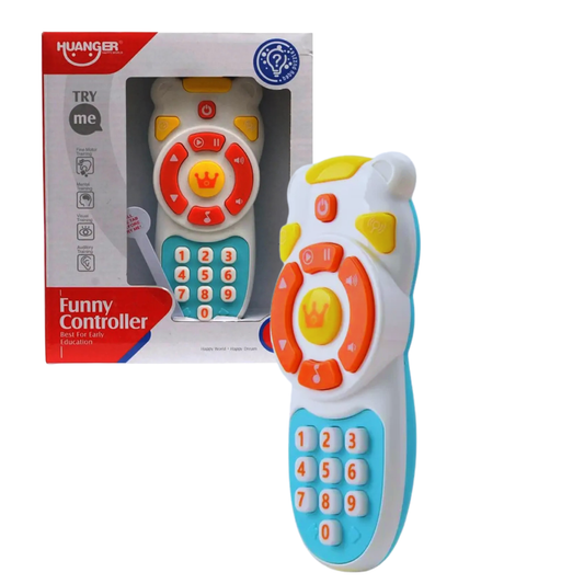 Huanger Baby Remote Control Toy – Fun Learning for Toddlers (HE0529) - Nesh Kids Store