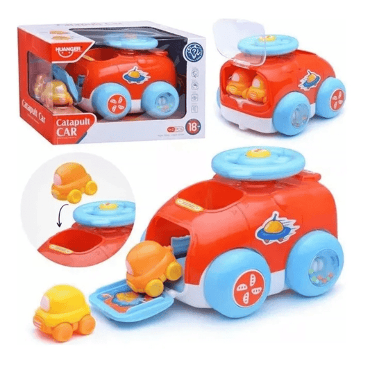 Huanger Catapult Car Set – 18m+ - Nesh Kids Store