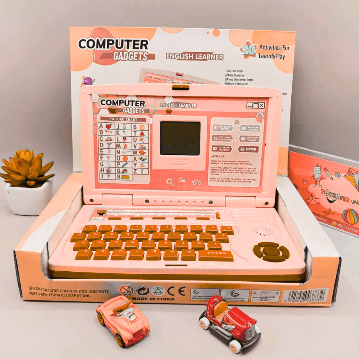 Interactive English Learning Laptop for Kids - Nesh Kids Store