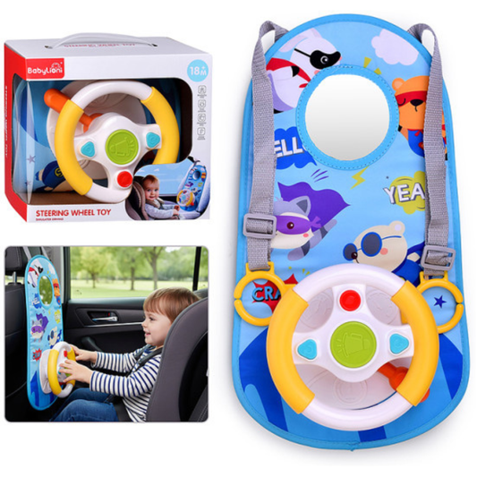 Interactive Steering Wheel Toy – 18M+ - Nesh Kids Store