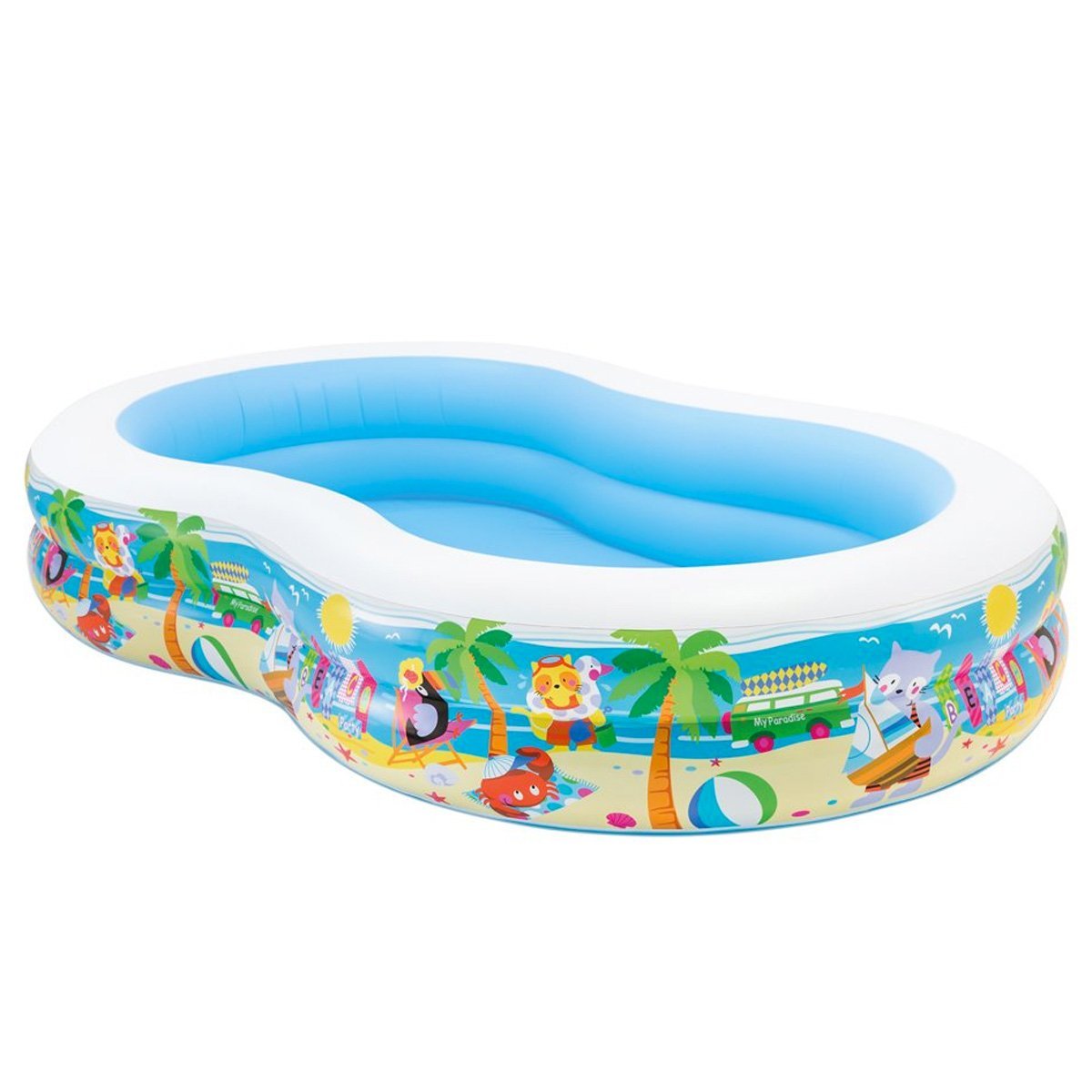 Intex Swim Center Seashore Pool (56490) - Nesh Kids Store