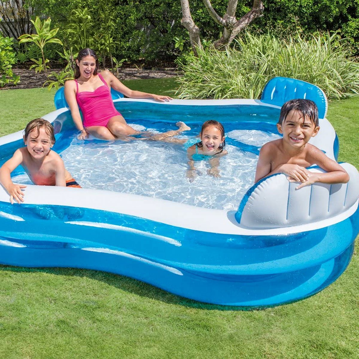 Intex Swim Centre Family Pool with Seats (56475NP) - Nesh Kids Store