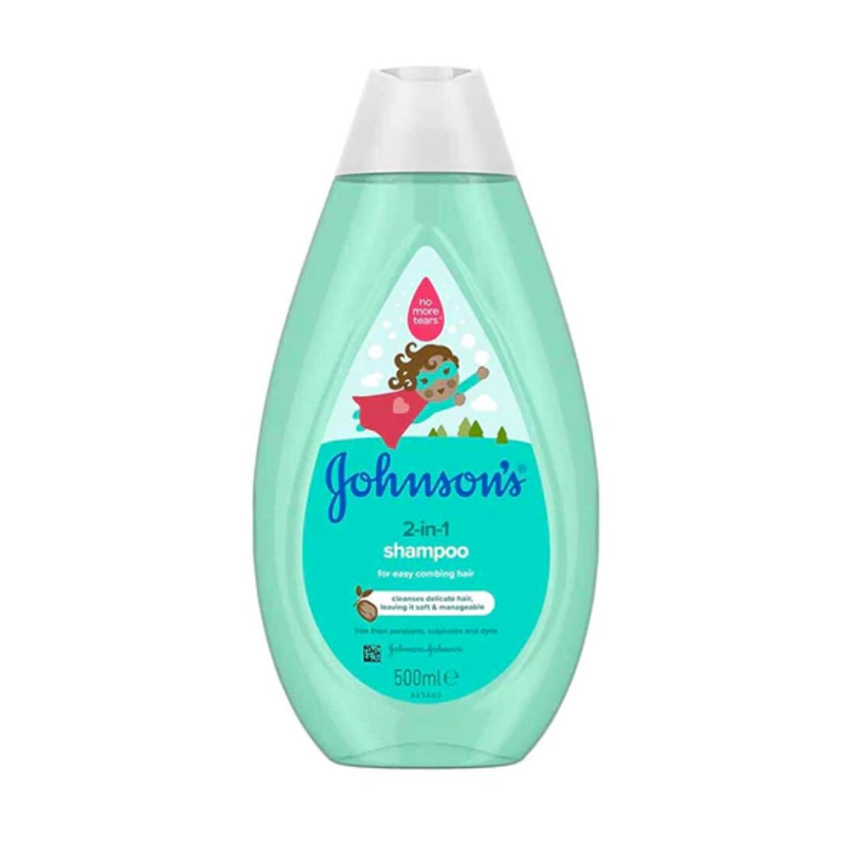 Johnson's 2-in-1 Baby Shampoo - 500ml - Nesh Kids Store