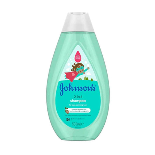 Johnson's 2-in-1 Baby Shampoo - 500ml - Nesh Kids Store