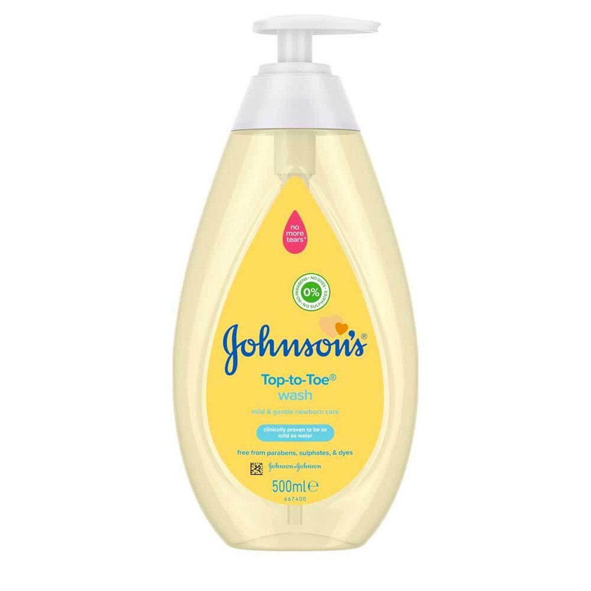 Johnsons Top-to-Toe Wash - 500ml - Nesh Kids Store