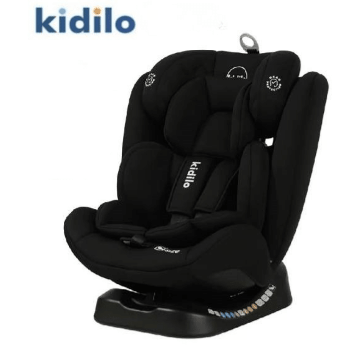 Kidilo ZJ110A Car Seat - (New born to 36 kg with 5 - Point Harness and Adjustable Headrest) - Nesh Kids Store