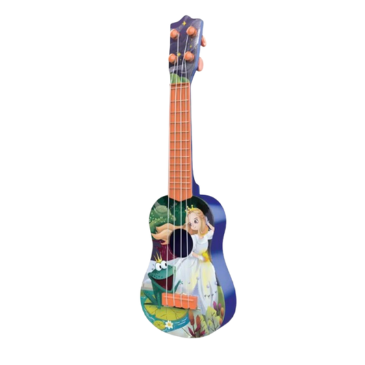 Kids' Cartoon Ukulele 17 Inch with 4 Nylon Strings - Nesh Kids Store