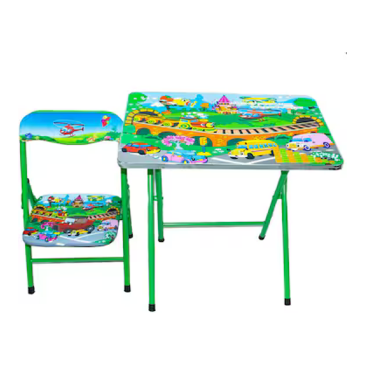 Kids Folding Study Table & Chair Set - Nesh Kids Store