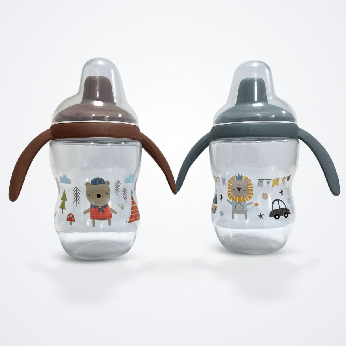 Kids Joy Hard Spout Cup - Grey - Nesh Kids Store
