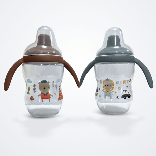 Kids Joy Hard Spout Cup - Grey - Nesh Kids Store
