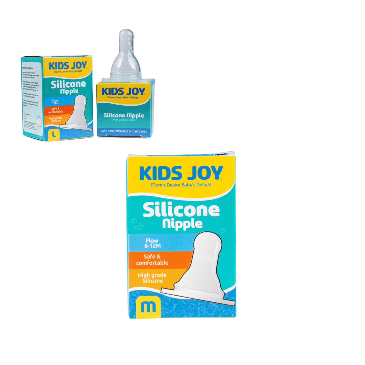 Kids Joy Silicone Nipple - Nesh Kids Store