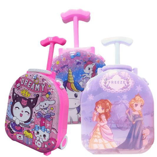 Kids Makeup Set Trolley Bag – 36 - Piece Pretend Play Set - Nesh Kids Store