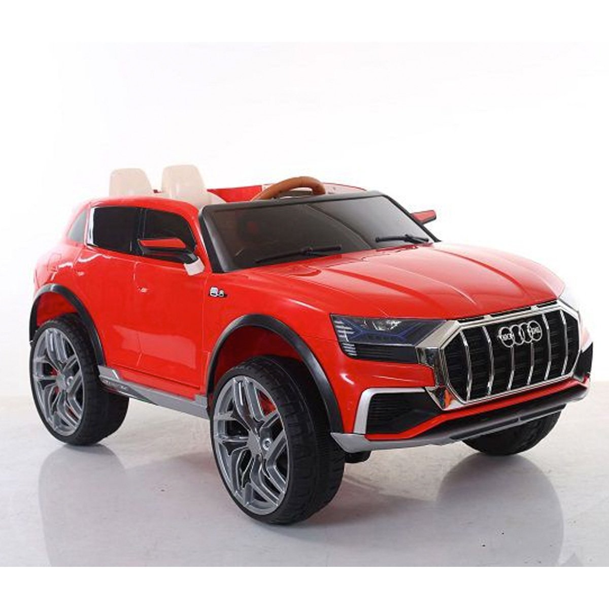 Kids Ride on Audi Jeep with 12V Rechargeable Battery, Music, Lights and Remote Control (JM-2088) - Nesh Kids Store