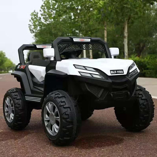 Kids Ride on Jeep with 12V Rechargeable Battery, Music, Lights and Remote Control - 119A - Nesh Kids Store