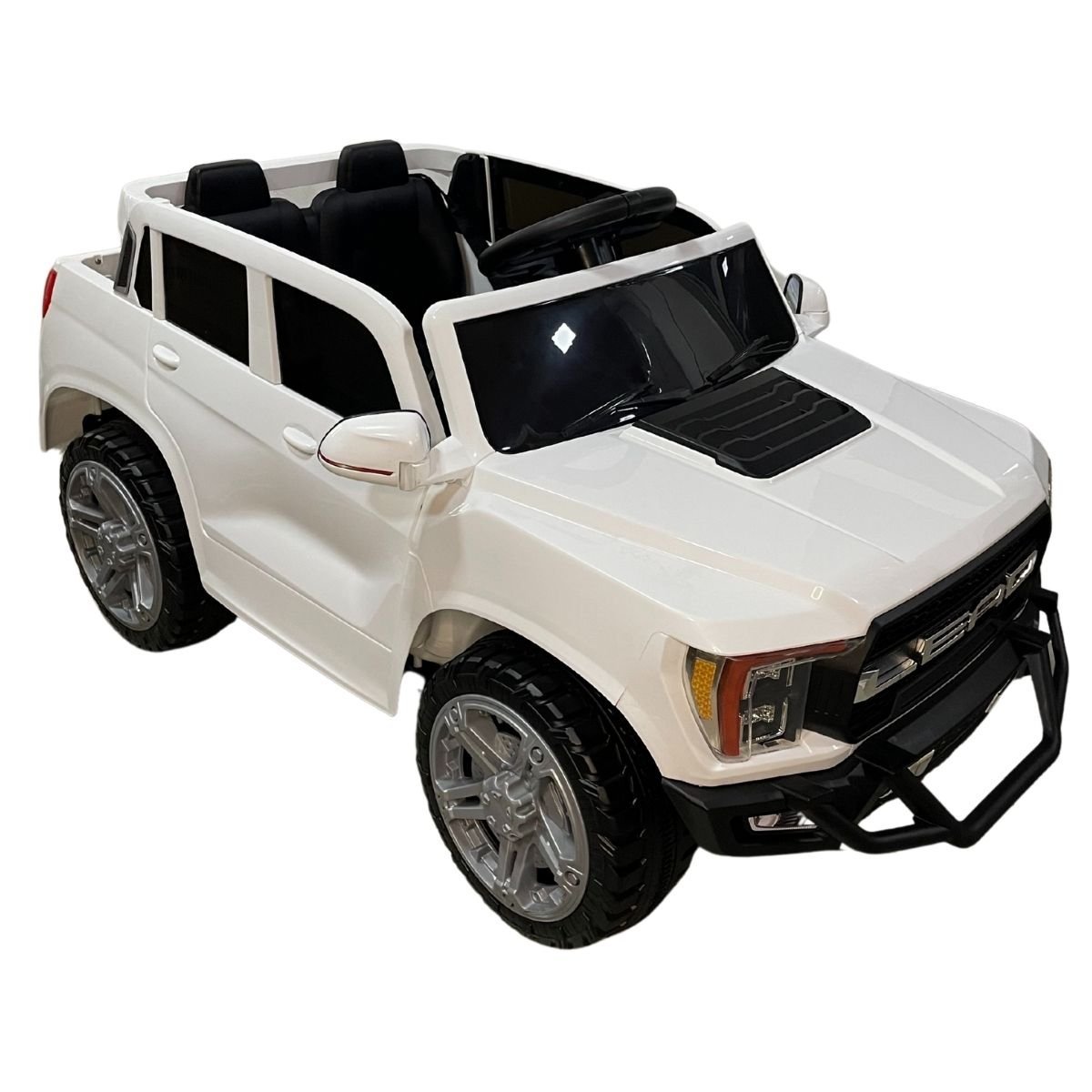 Kids Ride on Jeep with 12V Rechargeable Battery, Music, Lights and Remote Control (1688FT) - Nesh Kids Store