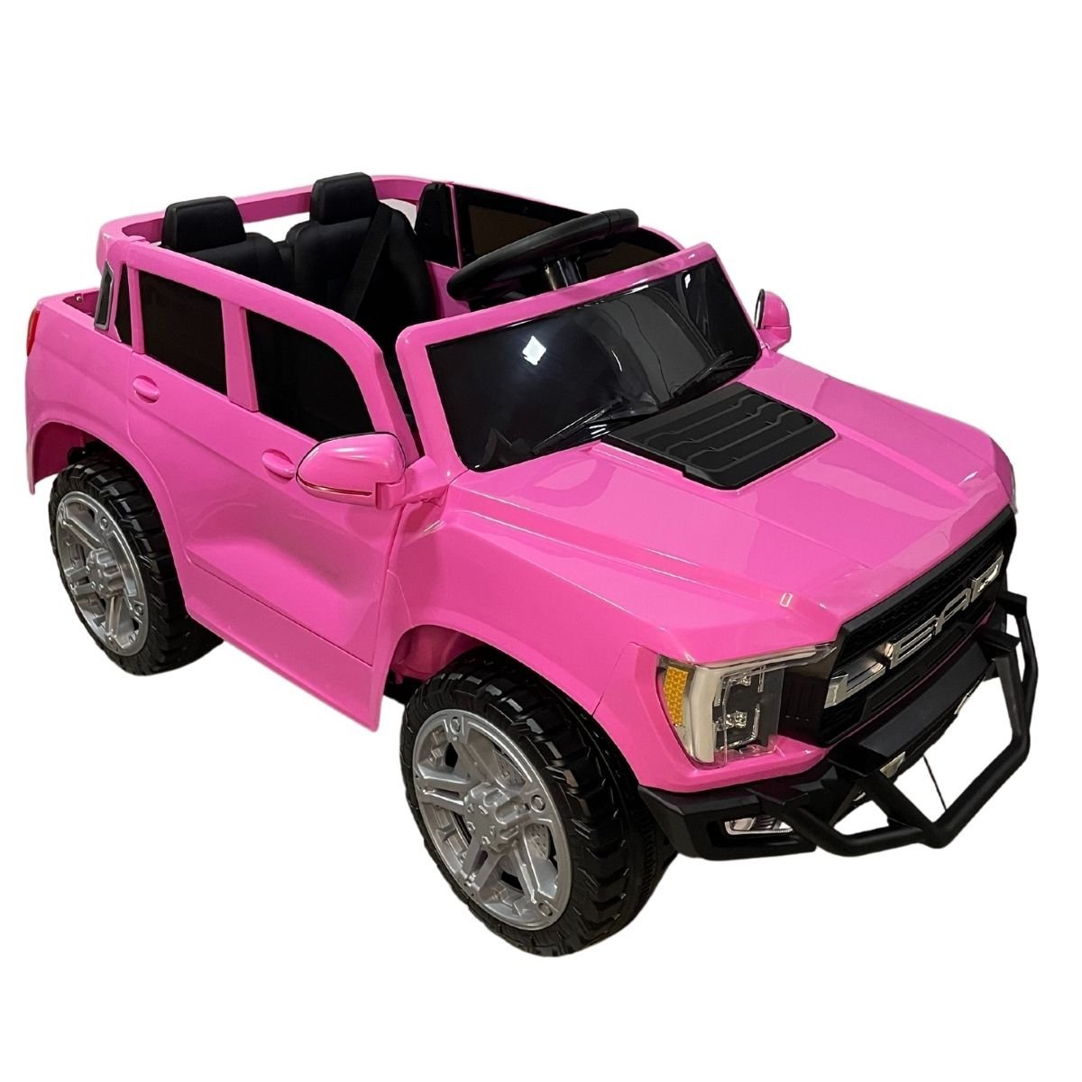 Kids Ride on Jeep with 12V Rechargeable Battery, Music, Lights and Remote Control (1688FT) - Nesh Kids Store
