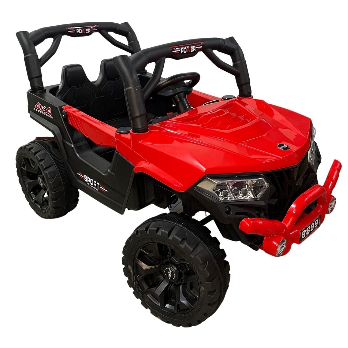 Kids Ride on Jeep with 12V Rechargeable Battery, Music, Lights and Remote Control (6688) - Nesh Kids Store