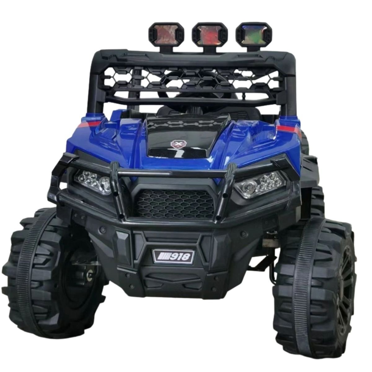 Kids Ride on Jeep with 12V Rechargeable Battery, Music, Lights and Remote Control (918) - Nesh Kids Store