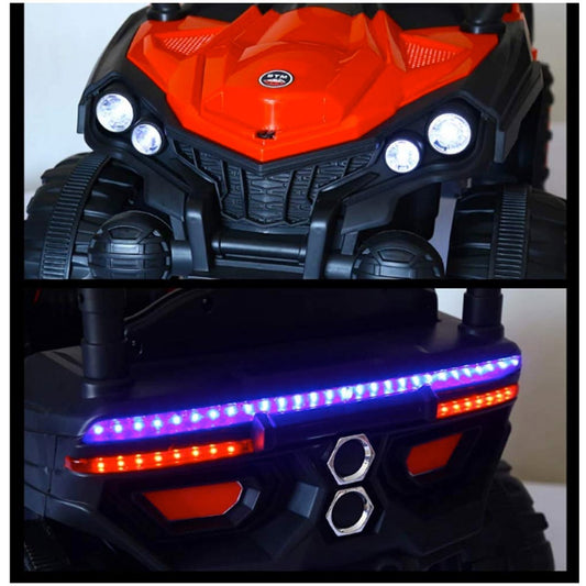 Kids Ride on Jeep with 12V Rechargeable Battery, Music, Lights and Remote Control - A808 - Nesh Kids Store