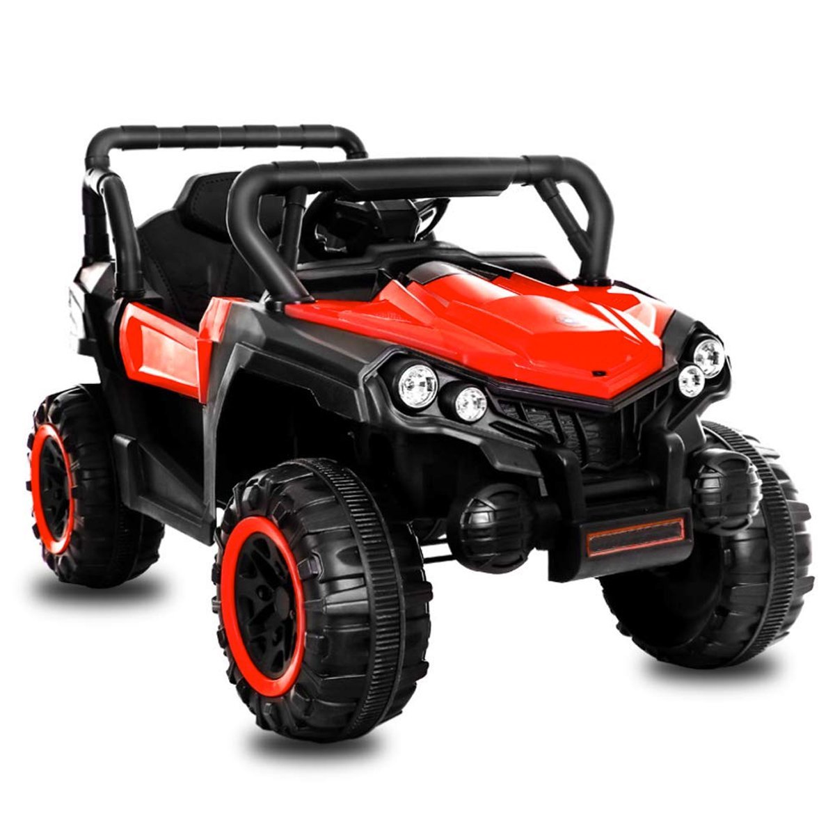 Kids Ride on Jeep with 12V Rechargeable Battery, Music, Lights and Remote Control - A808 - Nesh Kids Store