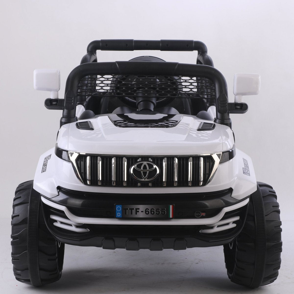 Kids Toyota Ride on Jeep with 12V Rechargeable Battery, Music, Lights and Remote Control (6655) - Nesh Kids Store