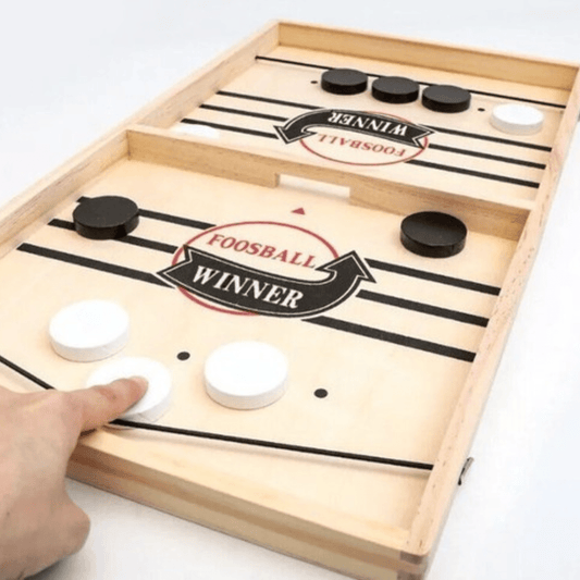 Large Sling Puck Game / Foosball Winner Board Game (Ages 4+) - Nesh Kids Store