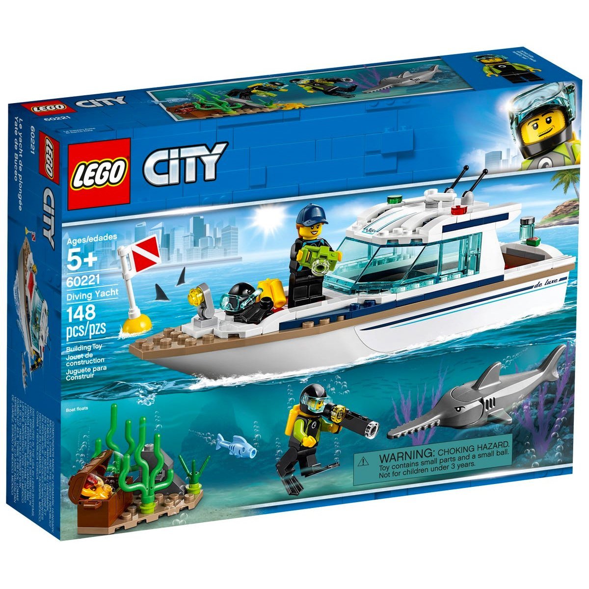 Lego City Diving Yacht (60221) - Nesh Kids Store