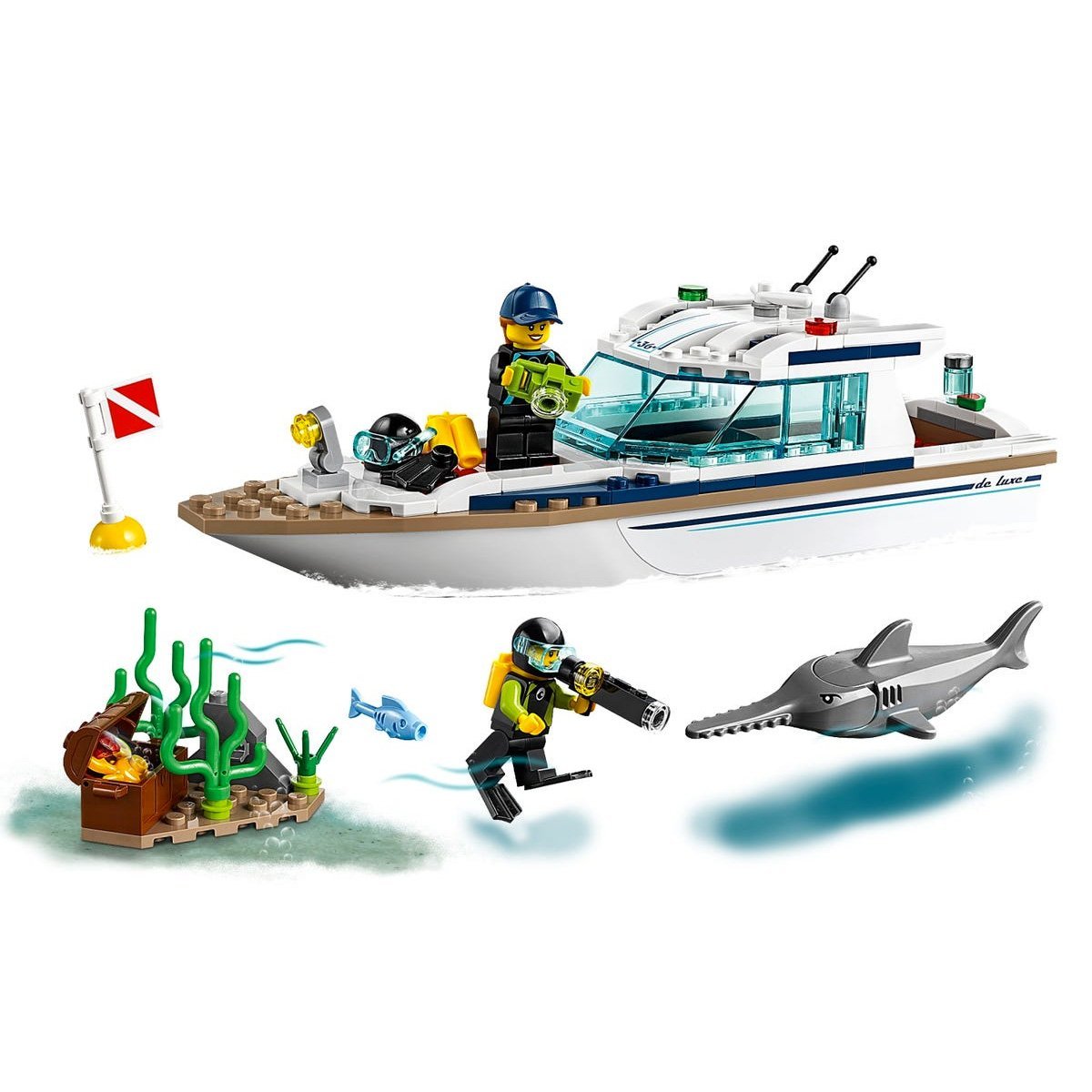 Lego City Diving Yacht (60221) - Nesh Kids Store