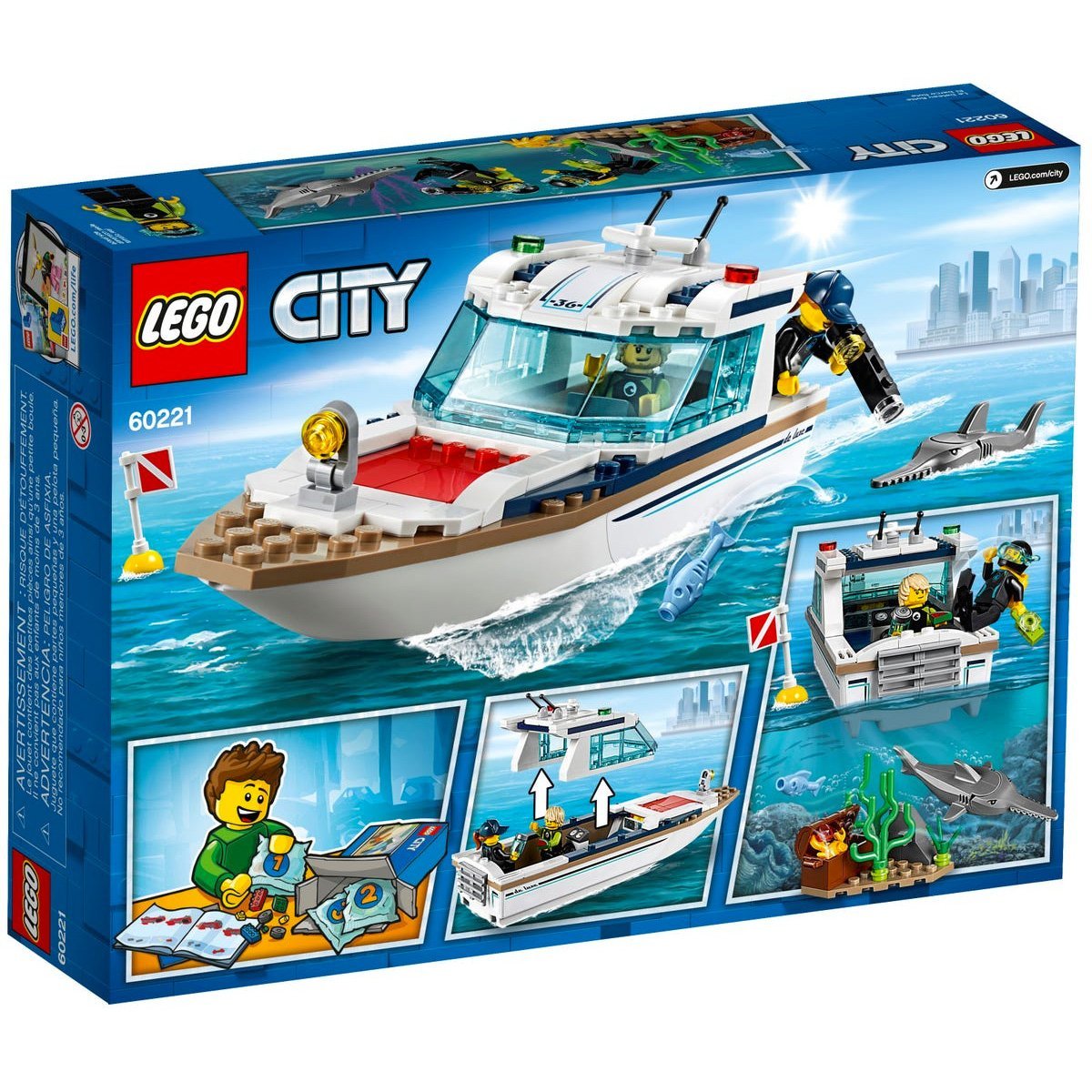 Lego City Diving Yacht (60221) - Nesh Kids Store