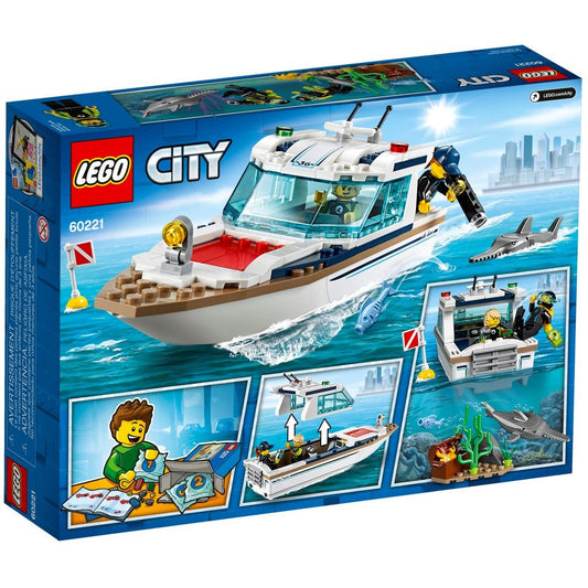 Lego City Diving Yacht (60221) - Nesh Kids Store