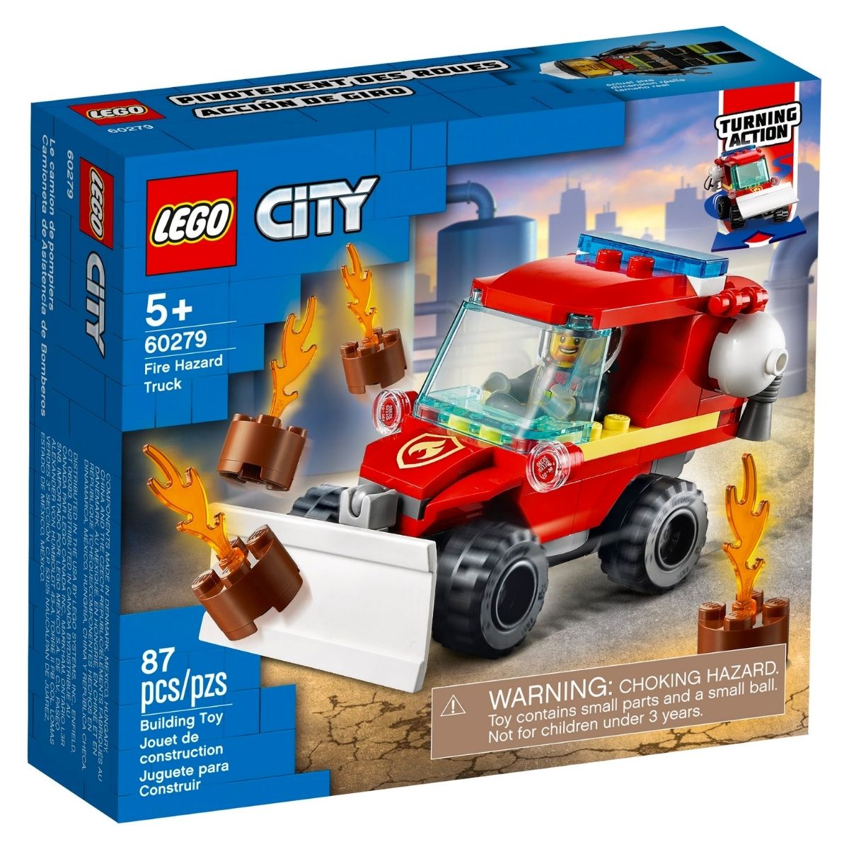 Lego City Fire Hazard Truck - Nesh Kids Store