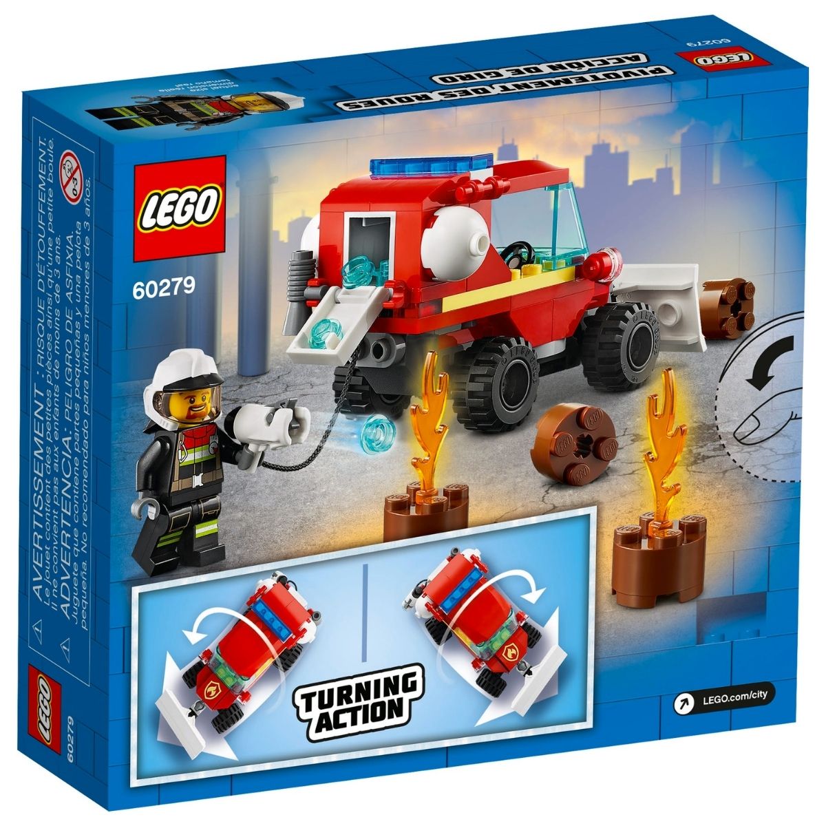 Lego City Fire Hazard Truck - Nesh Kids Store