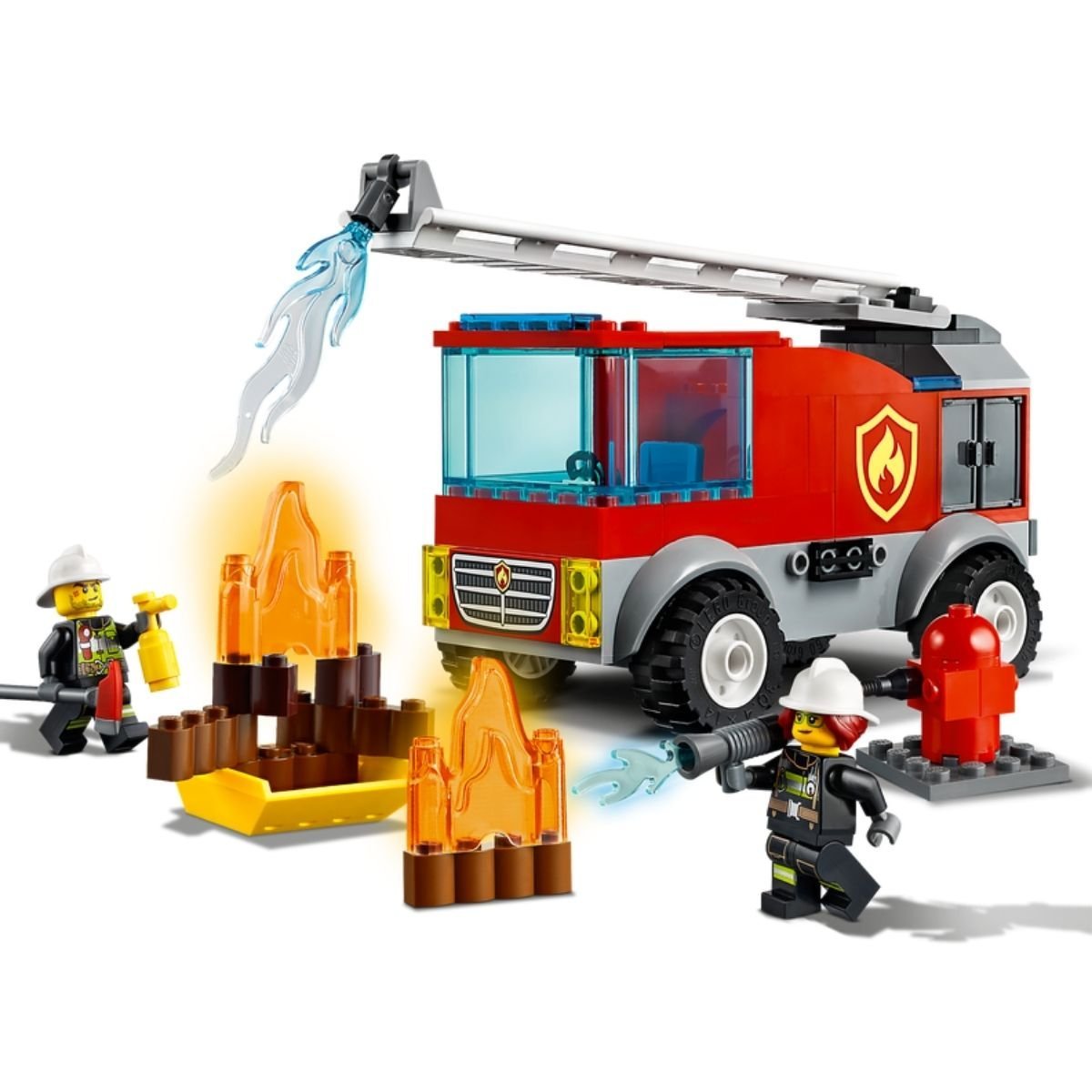 Lego City Fire Ladder Truck (60280) - Nesh Kids Store