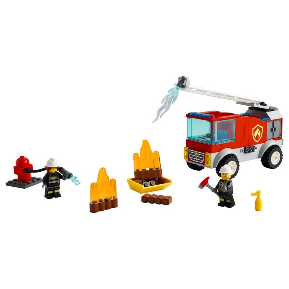 Lego City Fire Ladder Truck (60280) - Nesh Kids Store