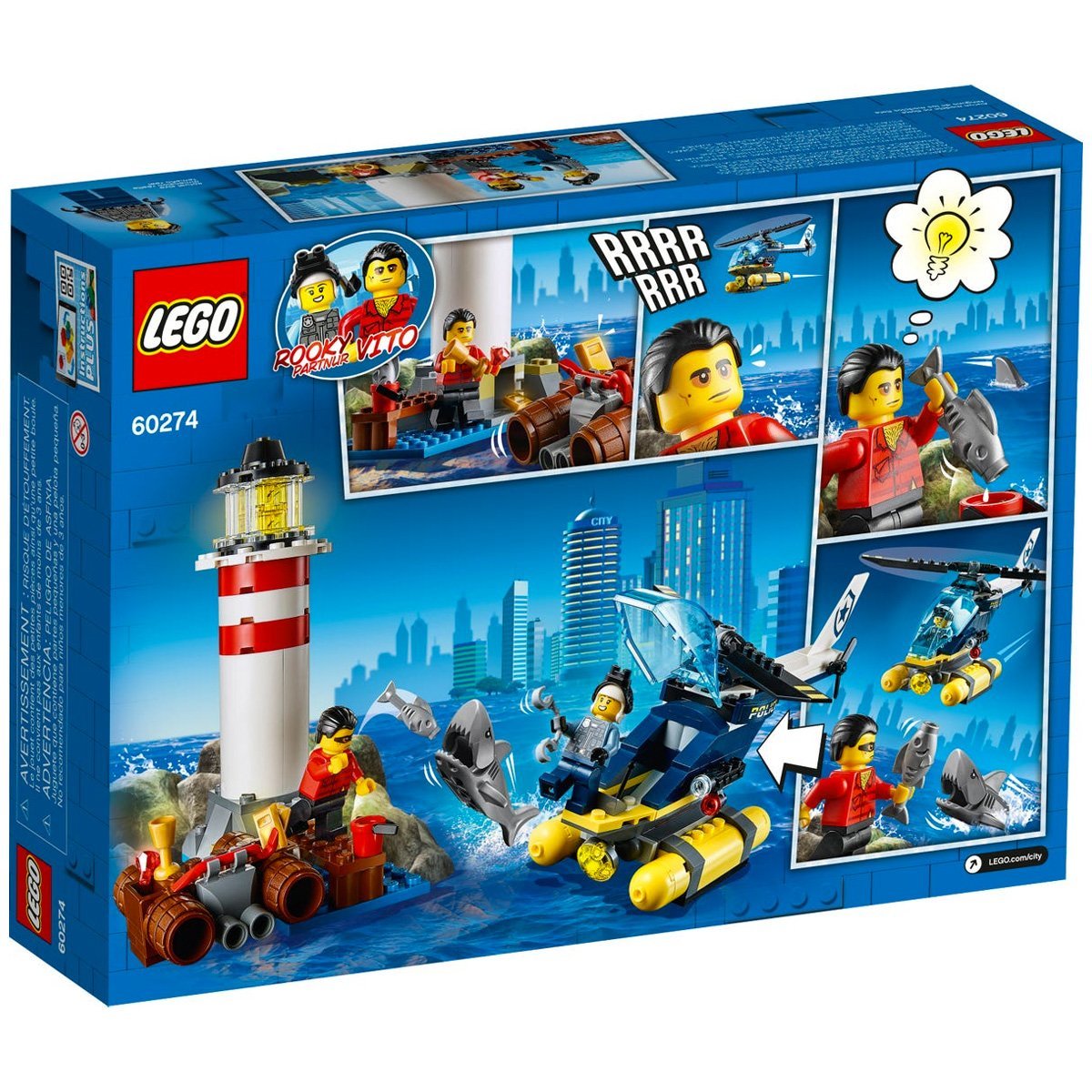 Lego City Police Lighthouse Capture (60274) - Nesh Kids Store