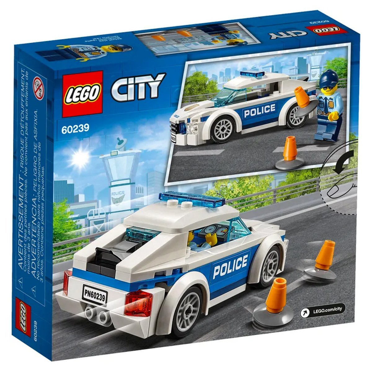 LEGO City Police Patrol Car (60239) - Nesh Kids Store