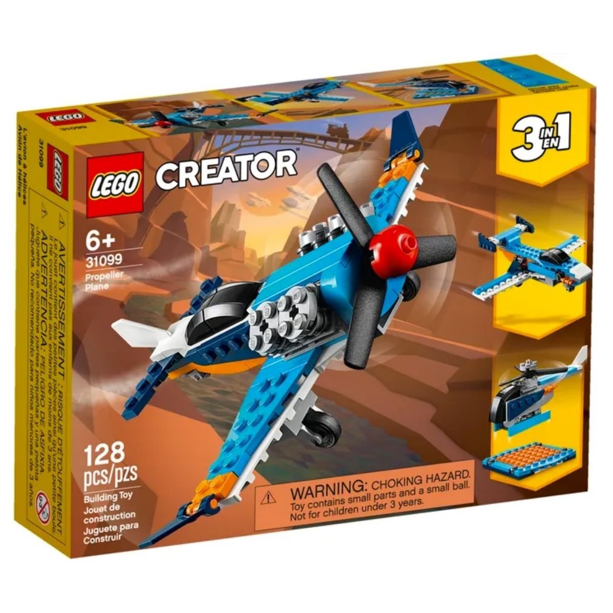 Lego Creator Propeller Plane (31099) - Nesh Kids Store