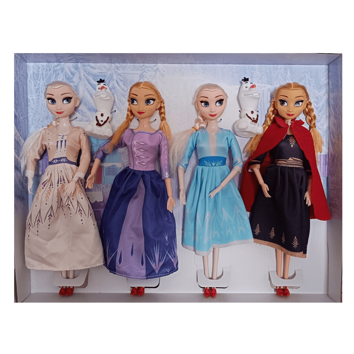 Lovely Anna, Elsa & Olaf (Frozen - Themed Figures) - Nesh Kids Store