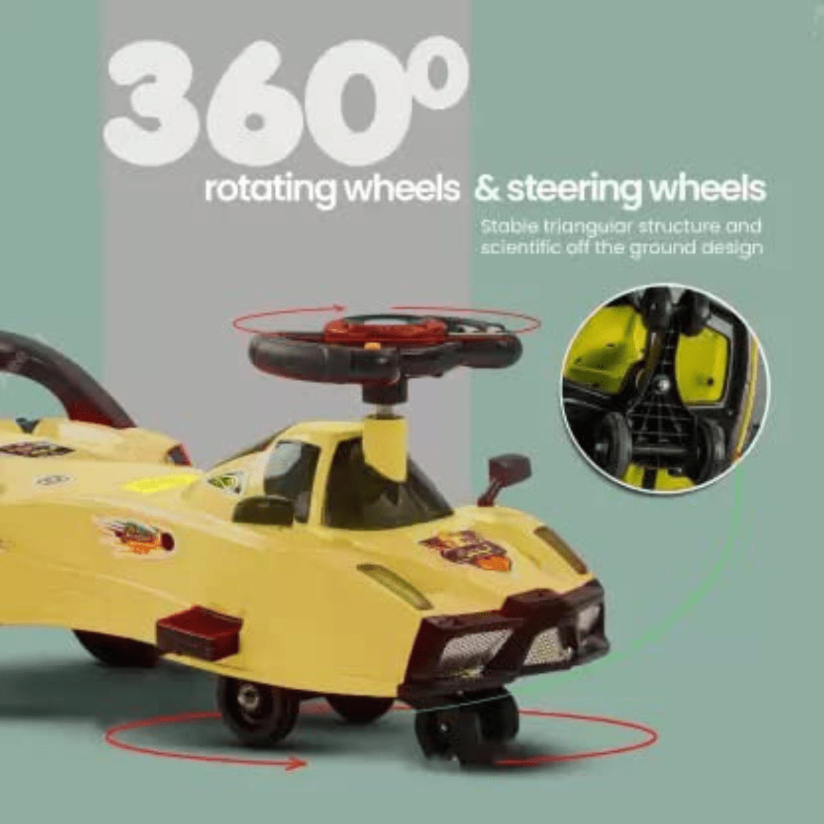 Magic Push Car – Fun, Music & Motion All in One - 2324 - Nesh Kids Store