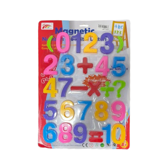 MAGNETIC NUMBER SET CARD ACHC0977 - Nesh Kids Store