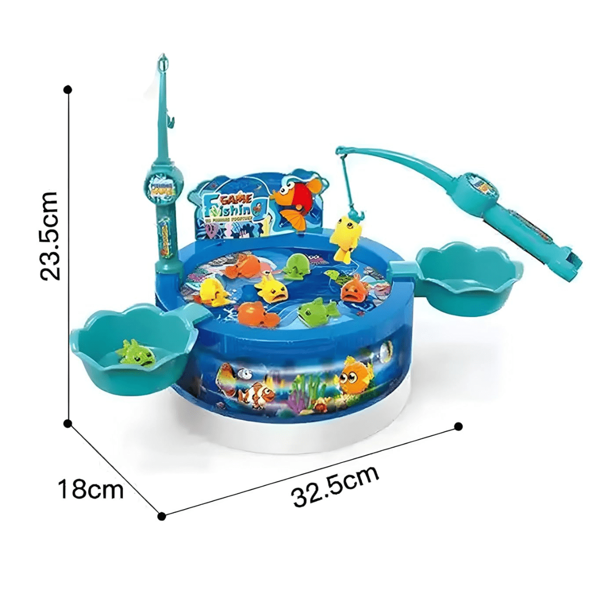 Magnetic Rotating Fishing Game 3+ - Nesh Kids Store