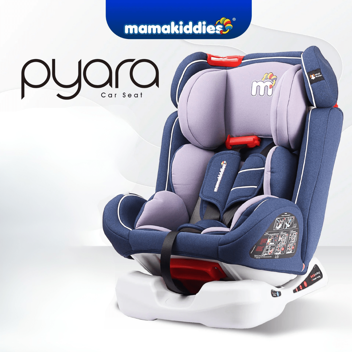 Mamakiddies Pyara Car Seat (0 - 36kg) - Nesh Kids Store
