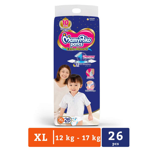 Mamy Poko Diaper Pant - Extra Large - 26 Pack - Nesh Kids Store