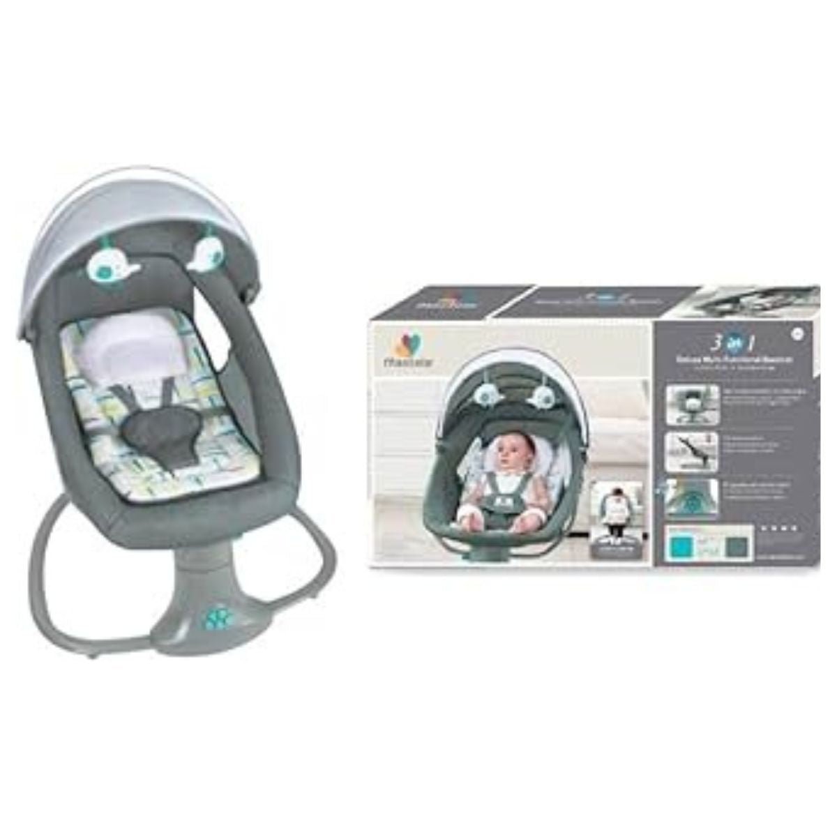 Mastela 3-in-1 Deluxe Multi Functional Bassinet - Nesh Kids Store