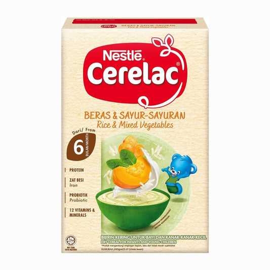 Nestle Cerelac Rice & Mixed Vegetables - Nesh Kids Store