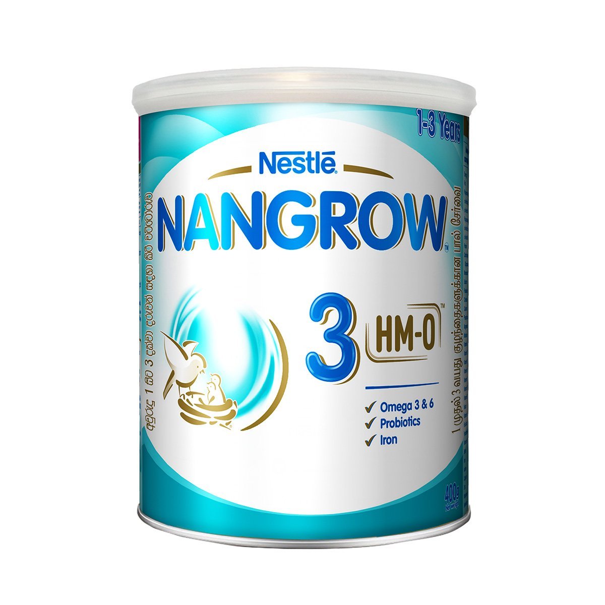 Nestle NANGROW 3 HMO Milk Formula for 1 to 3 years Children, 400g Tin - Nesh Kids Store