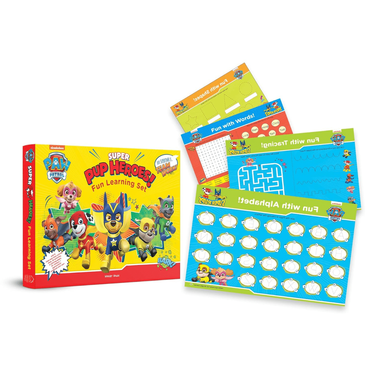 Paw Patrol - Super Pup Heroes off Duty! Fun Learning Set - Nesh Kids Store