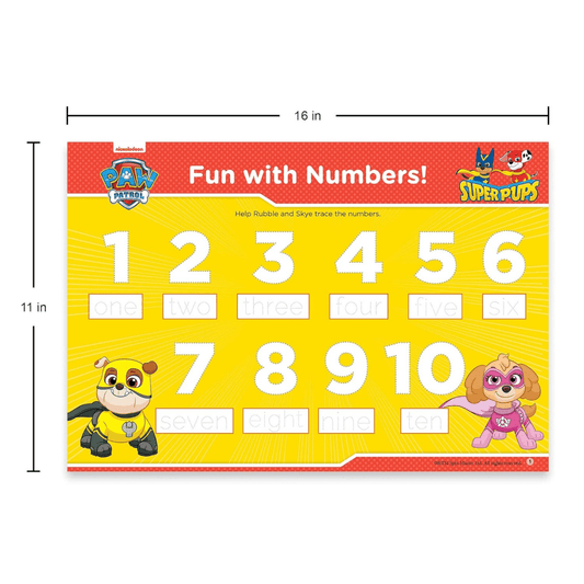 Paw Patrol - Super Pup Heroes off Duty! Fun Learning Set - Nesh Kids Store